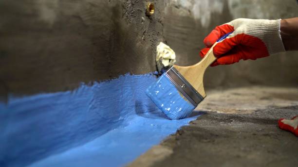 SJ Waterproofing Pros commercial waterproofing team near Bellevue, WI